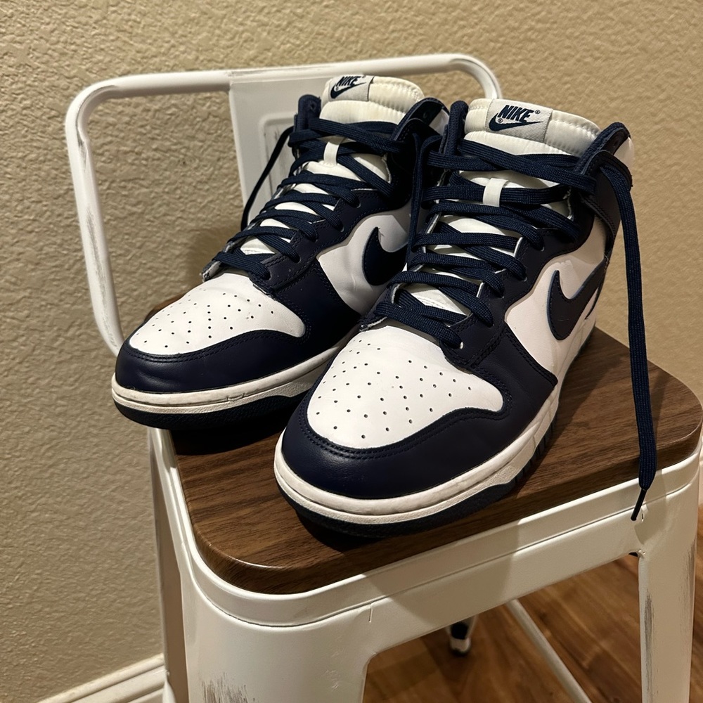 Nike Dunk High Championship Navy Men’s Size 11.5